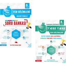 Nartest Yayınevi 8. Sınıf Fen Bilimleri Soru Bankası ve Defter Tadında Tane Tane