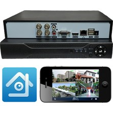 Elcam Ahd 4 Kanal  Dvr Güvenlik Kamera Kayıt Cihazı  Xmeye Yazılım Full Hd 1080