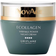 Oriflame Novage Ecollagen Wrinkle Power Gece Kremi 50 ml