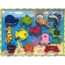 Fisher Kids Ahşap Mıknatıslı Balık Tutma