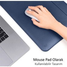 MacBook Air Pro Laptop Çantası Kadın Erkek Deri El Çantası 15inc NoteBook Kılıfı A1707 A1990 Uyumlu