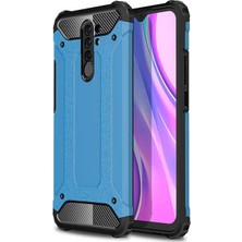 Kilifone - Xiaomi Redmi 9 - Kılıf Çift Katman Zırh Tank Crash Military Kapak