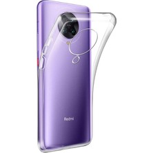 Gpack Xiaomi Poco F2 Pro Kılıf Süper Silikon Koruma + Full Kapatan Ekran Renksiz