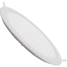Wall LED Panel Spot 15 w Beyaz Slim Yuvarlak Sıva Altı (6'lı)