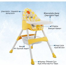 BABY2GO 2071 Pratik Mama Sandalyesi Sarı