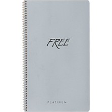 Keskin Color Free Platinum A4 120 Yaprak Çizgili Pp Kapak Defter