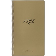 Keskin Color Free Platinum A4 120 Yaprak Çizgili Pp Kapak Defter