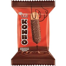 Eti Kombo Çikolata Kaplamalı Bisküvi 56 gr (K:25339)-18'Li