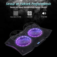 Juo GT RGB Gaming Notebook Soğutucu