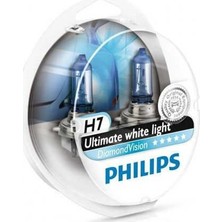 Philips H7 Diamond Vision Tam Beyaz Işık Ampul Seti 12972 EAN-8711500696533