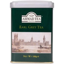 Ahmad Tea Earl Grey Tea Dökme Çay 100g-Teneke Kutu