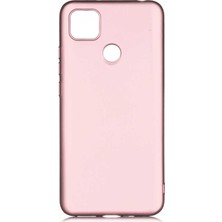 Tekno Grup Xiaomi Redmi 9c Kılıf Mat Premium Silikon Kılıf Rose