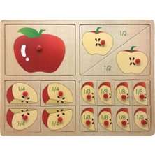 Bubu Ahşap Puzzle Kesirler