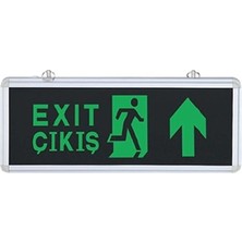 Ufuk Çizgisi Işıklı Acil Çıkış Tabelası A03 35 x 14 cm