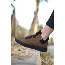 Riccon Erkek Süet Sneaker Bot Cırt Cırtlı Ortopedik Su Geçirmez Koku Önleyici Kışlık Model