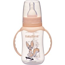 BabyTime BT072 Kulplu Pp Biberon 150 cc - Krem