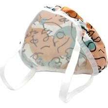 Efabric 5 Adet Çocuk Mikrofilament Nano Bez Maske - Yıkanabilir Maske