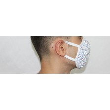 Efabric 5 Adet Yetişkin Mikrofilament Nano Bez Maske - Yıkanabilir Maske