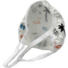 Efabric 5 Adet Yetişkin Mikrofilament Nano Bez Maske - Yıkanabilir Maske