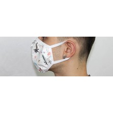 Efabric 5 Adet Yetişkin Mikrofilament Nano Bez Maske - Yıkanabilir Maske