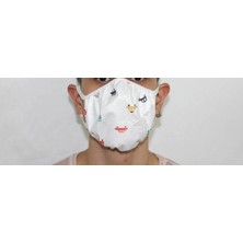 Efabric 5 Adet Yetişkin Mikrofilament Nano Bez Maske - Yıkanabilir Maske