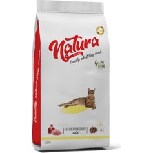 Natura Low Grain Düşük Tahıllı Tavuklu Narlı Yetişkin Kedi Maması 2,25 kg