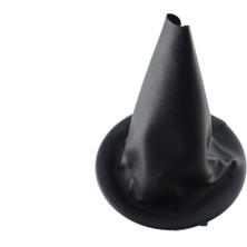 Moda Citroen Berlingo Siyah Deri Vites Körüğü Çerçeveli