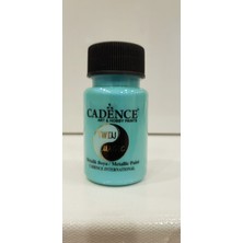 Cadence Twin Magic Metalik Boya 50 ml Mavi Yeşil