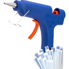 Hanedanev Sıcak Silikon Tabancası Anahtarlı 20 W  8 Adet Silikom Mum