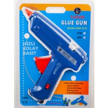 Hanedanev Sıcak Silikon Tabancası Anahtarlı 60 W 10 Adet Silikom Mum