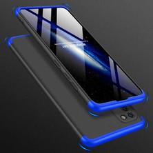 Case 4U Samsung Galaxy A31 Kılıf 3 Parçalı Tam Koruma Sert Mika Ays Kapak Kırmızı