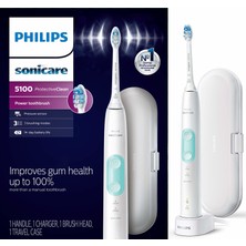 Philips Sonicare Protective Clean 5100 Şarjlı Diş Fırçası HX6850/60 (Yurt Dışından)