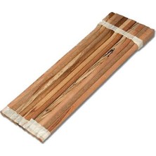 Birevcil Tahta (Ahşap) Tünek 5 Adet 40 cm Gürgen Ağacından