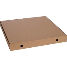 Kuzeykutu Baskısız Pizza Kutusu 28 x 28 x 4 cm 100 Adet