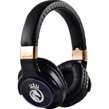 Rosstech BT760 Kablosuz Bluetooth 5.0 Gürültü Azaltıcı Kulak Üstü Kulaklık - Siyah