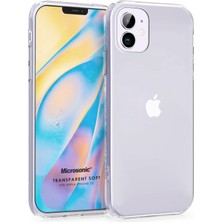 Microsonic Apple iPhone 12 Kılıf Transparent Soft Şeffaf