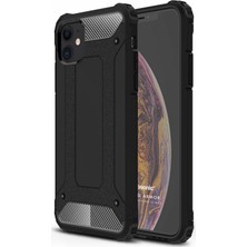 Microsonic Apple iPhone 12 Mini Kılıf Rugged Armor Siyah