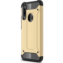 Microsonic Huawei Y6P Kılıf Rugged Armor Gold