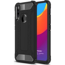 Microsonic Huawei Y6P Kılıf Rugged Armor Siyah