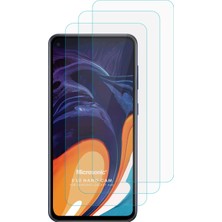 Microsonic Samsung Galaxy A60 Ekran Koruyucu Nano Glass (3 Pack) Şeffaf