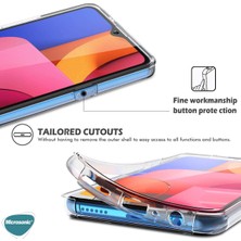 Microsonic Samsung Galaxy M30s Kılıf 6 Tarafı Tam Full Koruma 360 Clear Soft Şeffaf