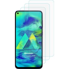 Microsonic Samsung Galaxy M40 Ekran Koruyucu Nano Glass (3 Pack) Şeffaf