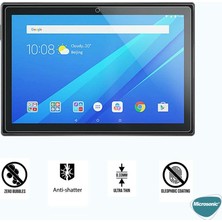 Microsonic Lenovo Tab M10 TB-X505F 10.1" (ZA4G0072TR) Tempered Glass Ekran Koruyucu Şeffaf