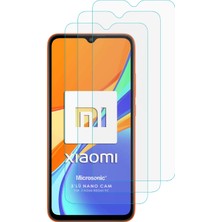 Microsonic Xiaomi Redmi 9C Ekran Koruyucu Nano Glass (3 Pack) Şeffaf