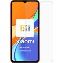 Microsonic Xiaomi Redmi 9C Tempered Glass Ekran Koruyucu Şeffaf