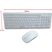 Polygold PG-8040 Slim Kablosuz Klavye Mouse Set