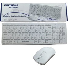 Polygold PG-8040 Slim Kablosuz Klavye Mouse Set