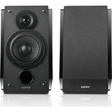 Edifier R1850DB Optic Girişli ,Bluetooth,Subwoofer Çıkışlı 4'' Bas Ünitesi 2.0 Aktif Hoparlör 70W RMS Piyano Siyah