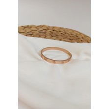 X-lady Accessories Çelik Kelepçe Bileklik Rose
