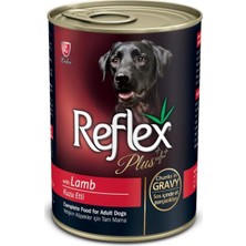 Reflex Plus Gravy Kuzu Etli Konserve Yetişkin Köpek Maması 24 x 400 gr